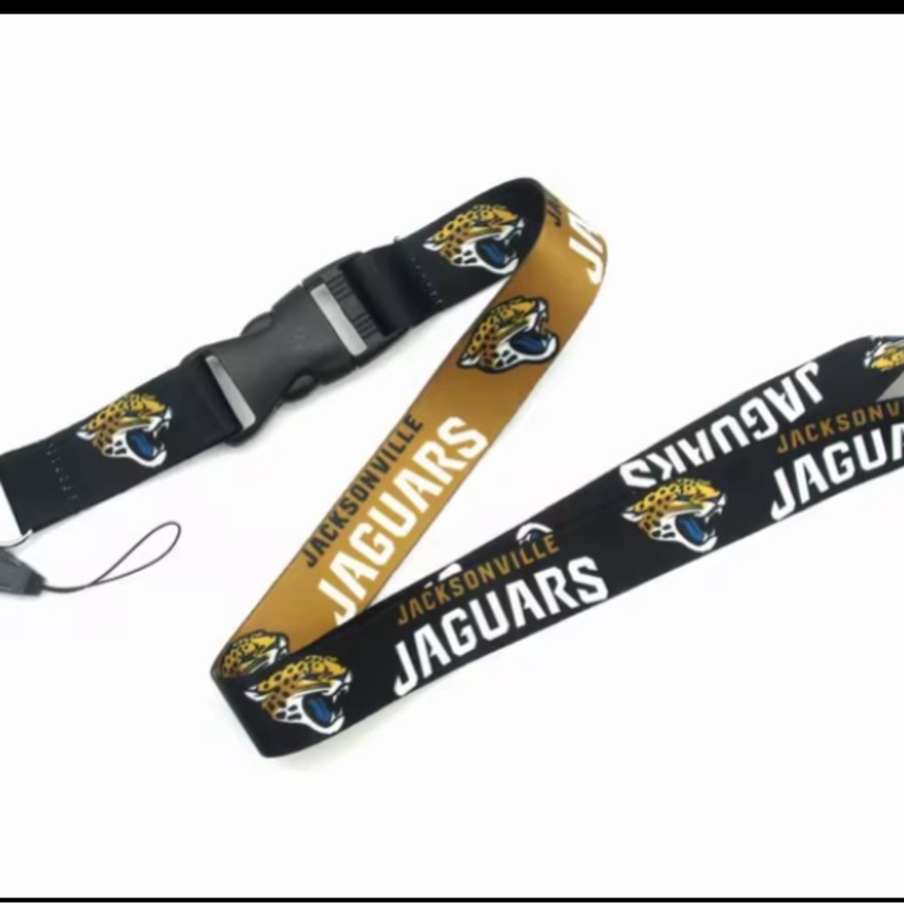 JACKSONVILLE JAGUARS NFL KEYCHAIN LANYARD
